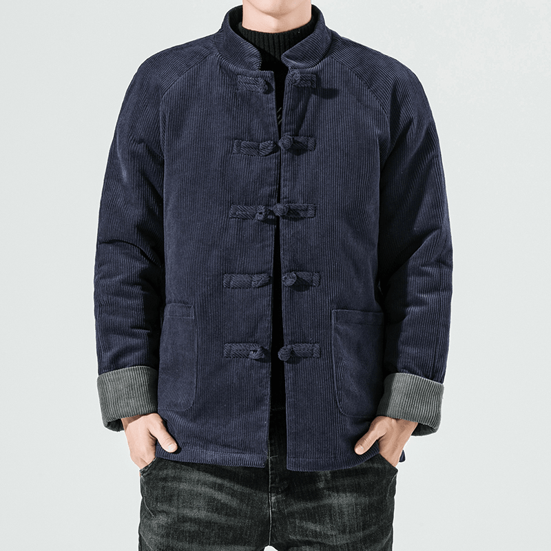 men's thick cotton-filled coat - MRSLM