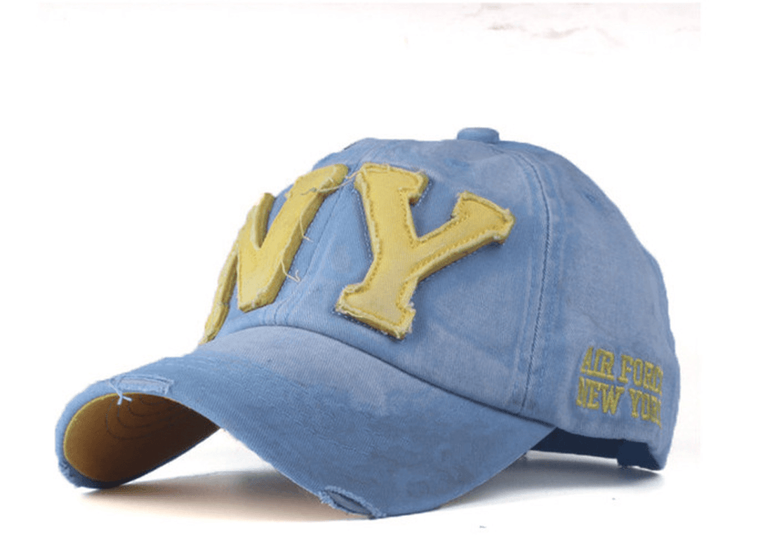 Fashion Pure Cotton Washed Baseball Cap - MRSLM