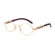 retro small round metal sunglasses, view 7 - MRSLM