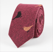 cartoon animal cotton tie, view 3 - MRSLM