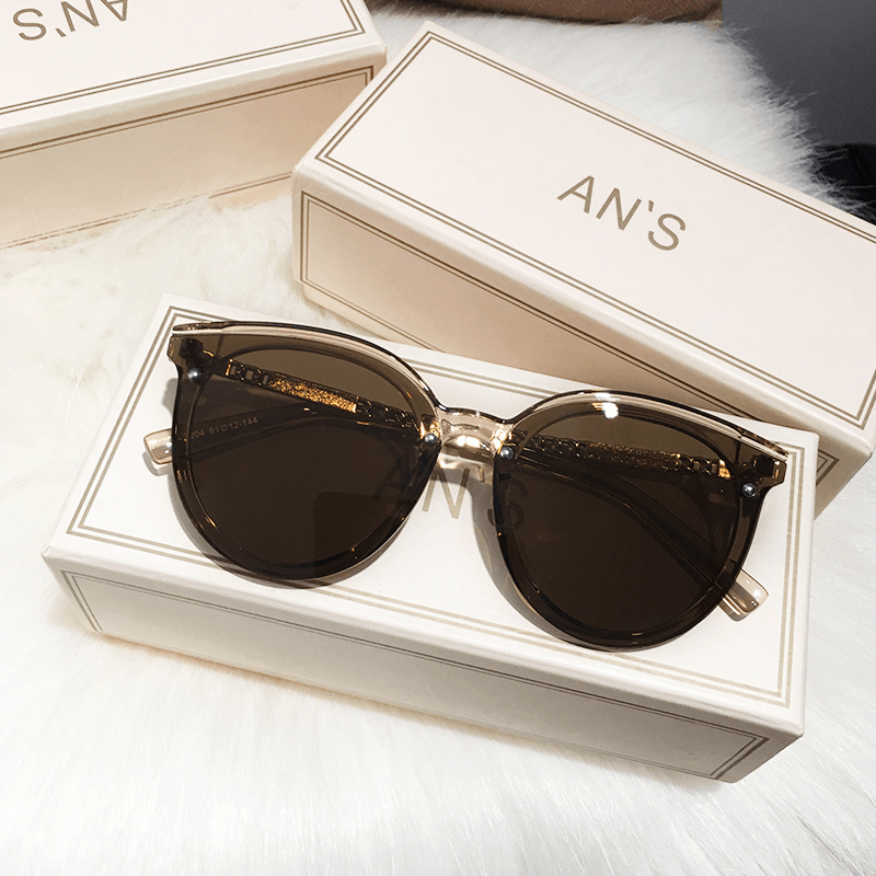 Women's round frame sunglasses, view 8 - MRSLM