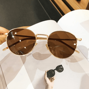 Round polarized metal sunglasses, view 5 - MRSLM