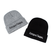 men and women embroidered knitted hat, view 3 - MRSLM