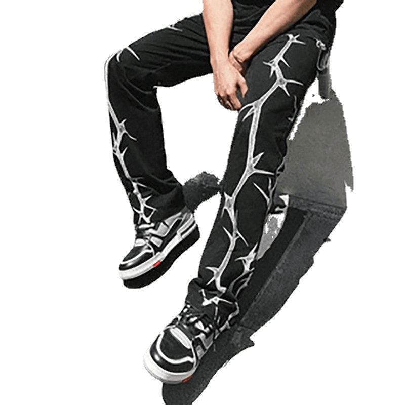 Men's straight slacks, view 4 - MRSLM