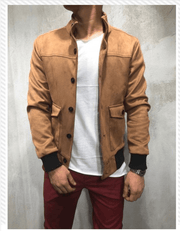 men's slim corduroy jacket with patch pockets - MRSLM