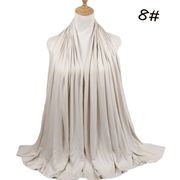 large modal cotton long scarf, view 9 - MRSLM