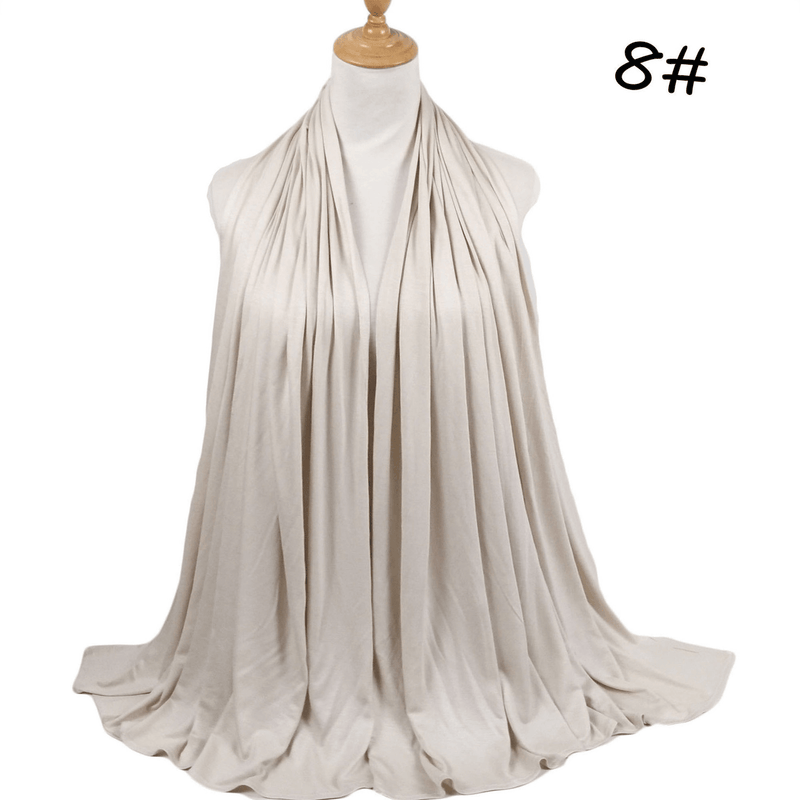large modal cotton long scarf, view 9 - MRSLM