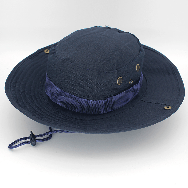 camouflage round bucket hat, view 3 - MRSLM