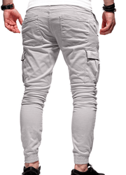 men's slim sports overalls, view 2 - MRSLM