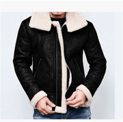 men's deerskin velvet zip jacket, view 2 - MRSLM