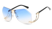 Women's round polarized sunglasses, view 7 - MRSLM