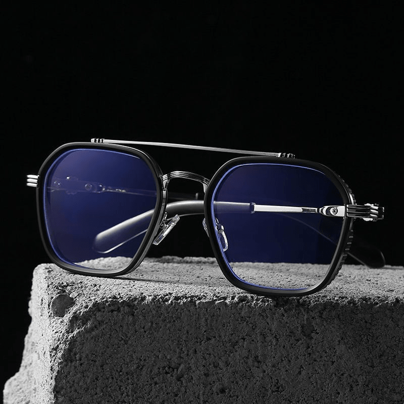 retro double beam glasses frame - MRSLM