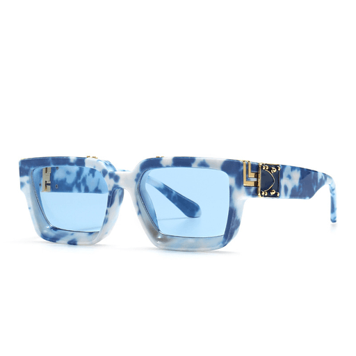 retro cloud print sunglasses - MRSLM