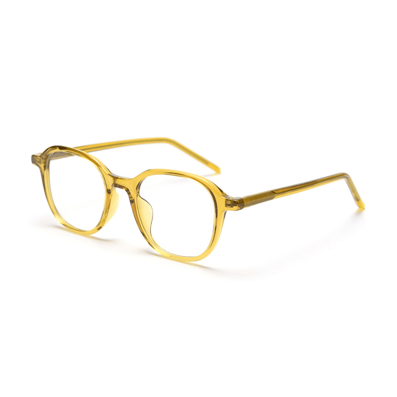 large transparent glasses frame, view 2 - MRSLM
