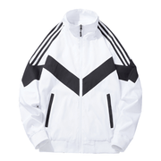 Three-Bar Top Casual Stand Collar Jacket - MRSLM
