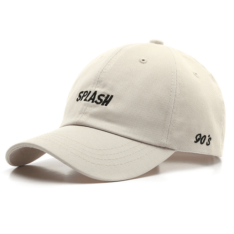Korean style embroidered cotton cap, view 8 - MRSLM