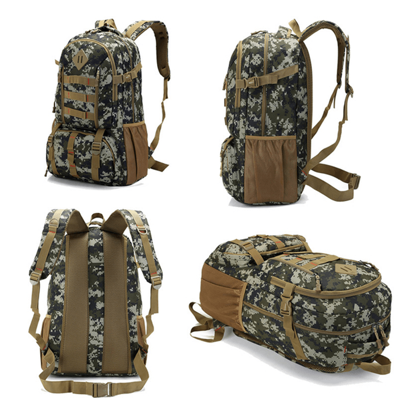 50 L Big Capacity Backpack Outdoor Waterproof Nylon Men'S Backpack Sports Bags - MRSLM