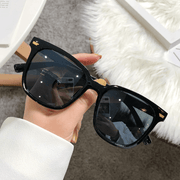 Men's polarized retro oval sunglasses, view 6 - MRSLM