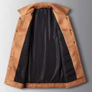 men's loose suede-look jacket, view 2 - MRSLM