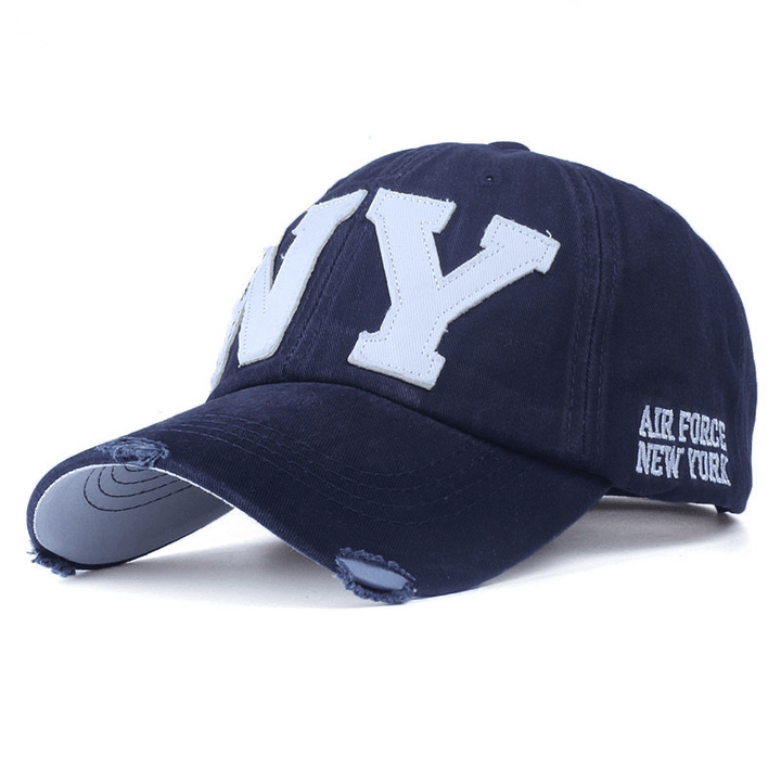 Fashion Pure Cotton Washed Baseball Cap - MRSLM