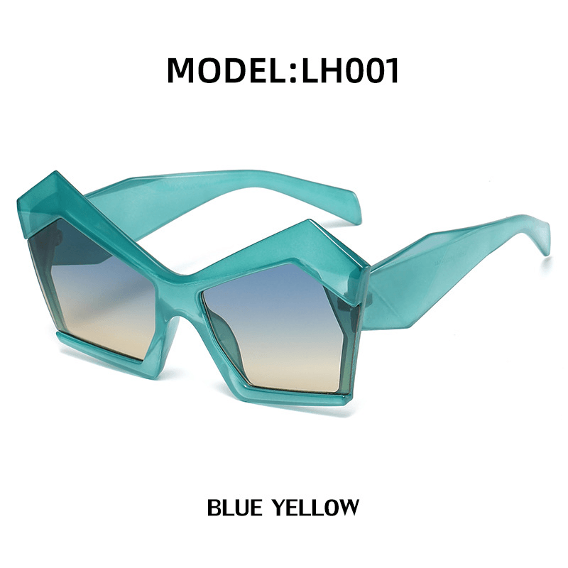 women's polygon fashion sunglasses, view 10 - MRSLM