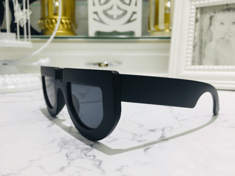 women's retro half-round sunglasses, view 7 - MRSLM
