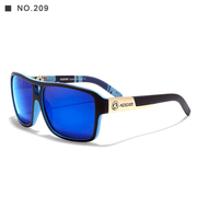 Square polarized cycling sunglasses, view 9 - MRSLM