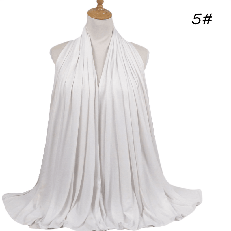 large modal cotton long scarf, view 6 - MRSLM