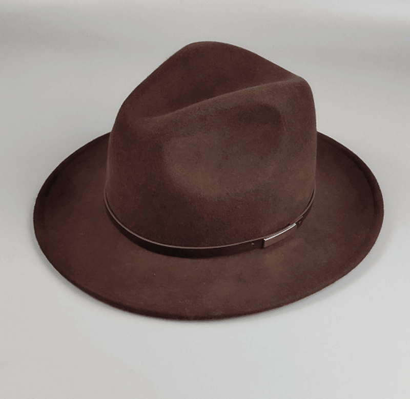wool felt jazz hat, view 6 - MRSLM