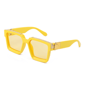 diamond-studded big square sunglasses, view 19 - MRSLM