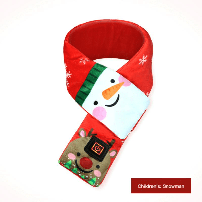 heated winter scarf with power bank, view 3 - MRSLM