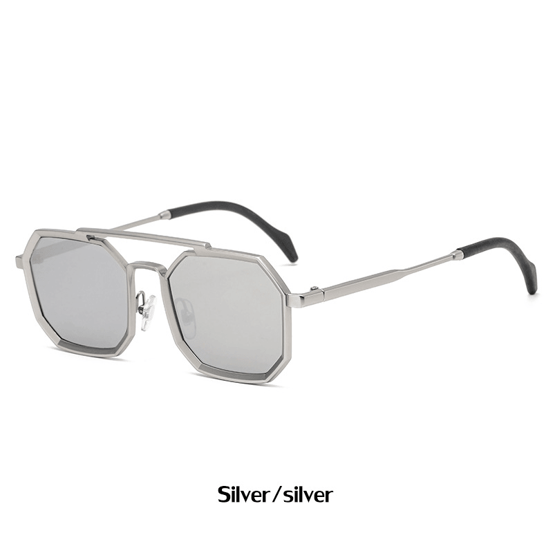 steampunk double bridge sunglasses, view 8 - MRSLM