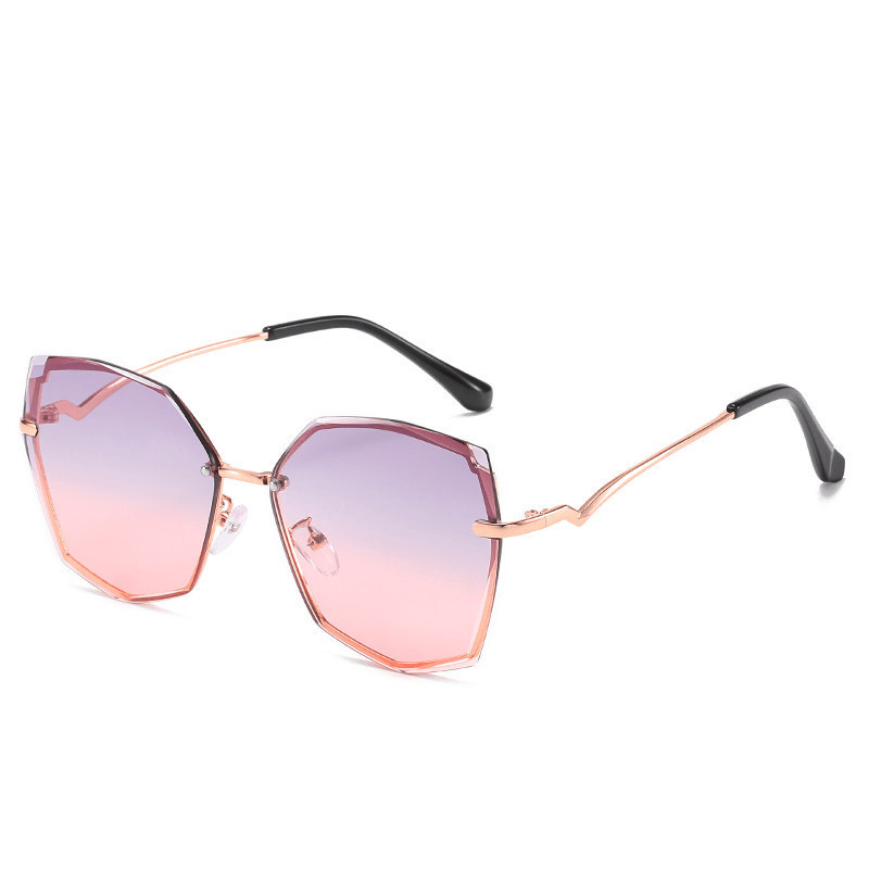 polygonal ocean lens sunglasses, view 2 - MRSLM