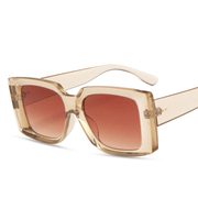 square sunglasses with metal hinges, view 4 - MRSLM