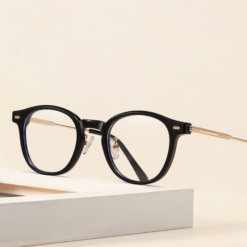 retro TR90 flat mirror glasses - MRSLM