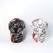 Graffiti hip hop baseball cap, view 3 - MRSLM