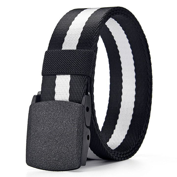 Canvas Belt Men Automatic Buckle Outdoor - MRSLM