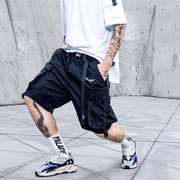 men's cotton cargo shorts, view 2 - MRSLM