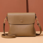 british style cowhide shoulder bag, view 6 - MRSLM