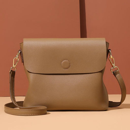 british style cowhide shoulder bag - MRSLM
