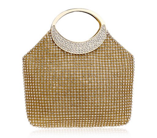 fashion rhinestone party bag, view 9 - MRSLM