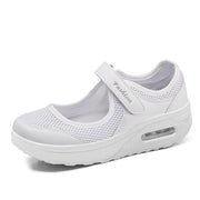 Women's thick-soled mesh walking shoes, view 2 - MRSLM