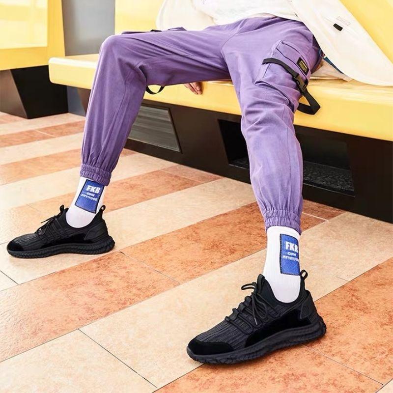 knit men's sports shoes, view 3 - MRSLM