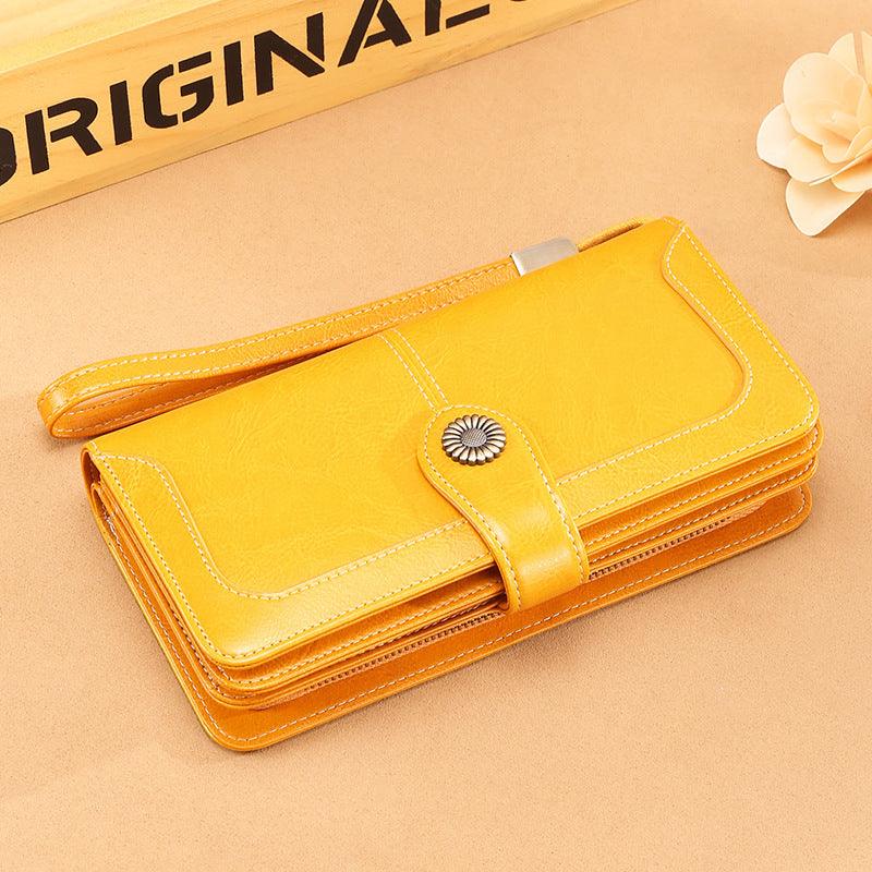 Ladies long clutch wallet, view 7 - MRSLM
