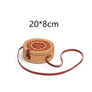 small round rattan bag, view 8 - MRSLM