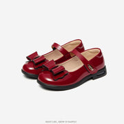 girls' princess shoes with bow, view 2 - MRSLM