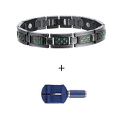 titanium steel magnetic bracelet, view 5 - MRSLM