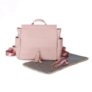 PU leather maternity backpack, view 7 - MRSLM