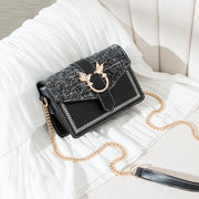 ladies box shoulder bag, view 2 - MRSLM