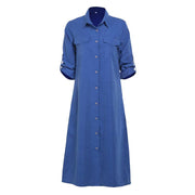 Long sleeve shirt dress - MRSLM
